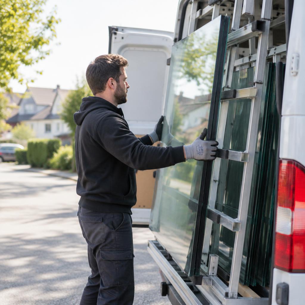 Glas veilig inleveren voor transport